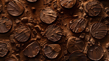 Wall Mural - cocoa powder