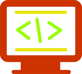 Coding Vector Icon