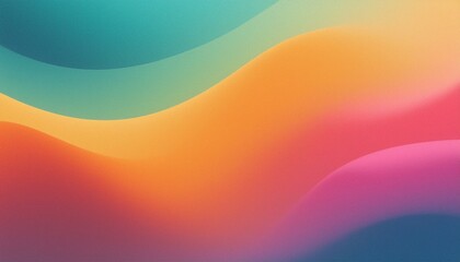 Wall Mural - abstract gradient color background with noise effect