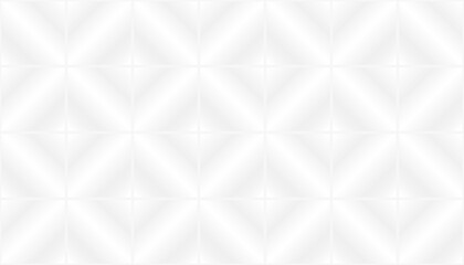 Wall Mural - Gradient white and gray square geometric pattern. minimal abstract background