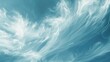 © TheWaterMeloonProjec - Abstract background of wind shaped soft white clouds against a blue sky