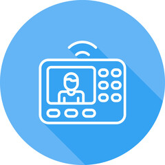 Sticker - Intercom System Vector Icon