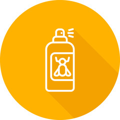 Sticker - Bug spray Vector Icon