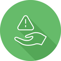 Sticker - Danger Vector Icon