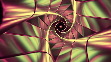Wall Mural - spiral motion background animation. design. abstract swirl with twisting lines and rotation effect.