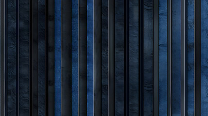 Wall Mural - blue lines and a black background on the wall