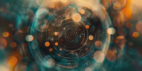 Wall Mural - abstract illustration of singularity concept. origin of life. space and science. background image. c