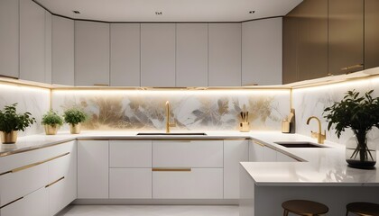 Photo interior modern design room 3d illustration