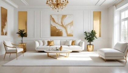 Photo interior modern design room 3d illustration