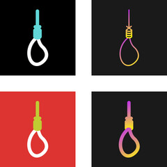 Poster - Noose Vector Icon