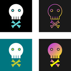 Poster - Pirate Sign Vector Icon