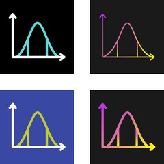 Sticker - Statistics Vector Icon