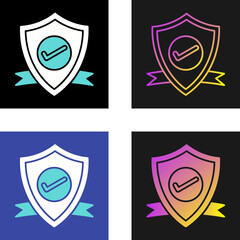 Poster - Shield Vector Icon