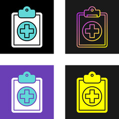 Wall Mural - Clipboard Vector Icon