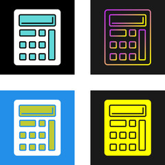 Canvas Print - Calculator Vector Icon