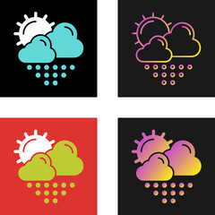 weather forecas vector icon