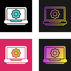 Poster - Laptop Vector Icon