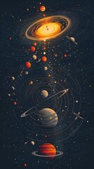 celestial galaxy, bohemian cosmic universe constellation background, wallpaper