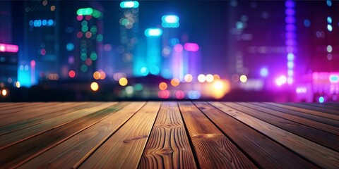 Canvas Print - night view of the city