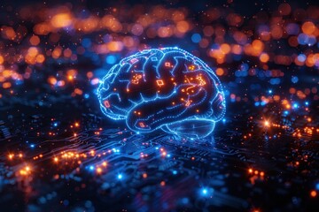 Digital Brain on a Circuit Board