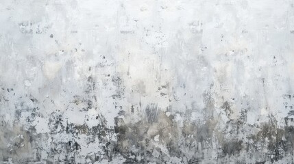 Wall Mural - Abstract Grunge Wall Texture Background With White Light And Soft Grey Tones