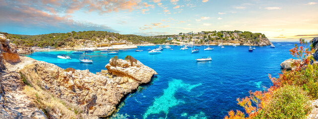 Wall Mural - Portals Vells, Bucht, Mallorca, Spanien 