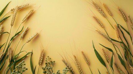 Wall Mural - lammas day background concept with copy space