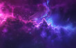 © Super Stocks - Abstract purple and blue space background with stars