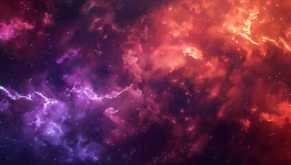 Wall Mural - a vibrant cosmic background with swirling nebulae