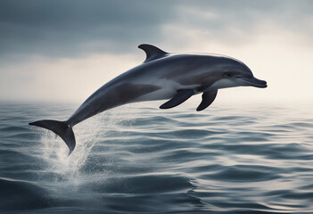 Dolphin isolated on transparent