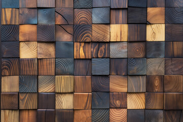 texture with a pattern, A wooden palette showcasing a mosaic of timber tones, arranged in a captivating pattern