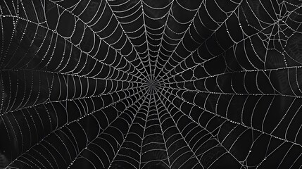 Wall Mural - Intricate Spider Web Pattern
