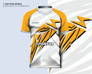 Abstract sport jersey design for soccer, football, gaming, cycling design jersey kit