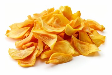 Sticker - Jackfruit chips on a white surface