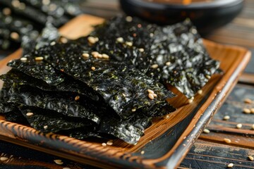 Poster - Tasty seaweed snacks popular in Japan and Korea