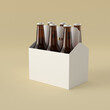 © Sergio - Beer pack packaging mockup