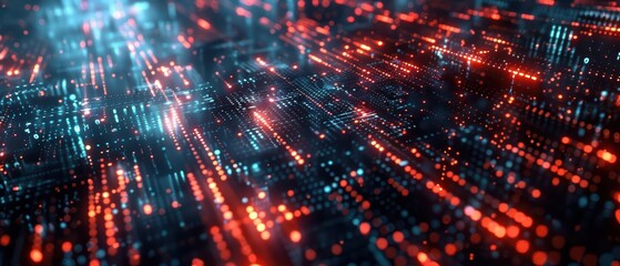 Wall Mural - technology abstract desktop wallpaper for ultrawide screen 21:9