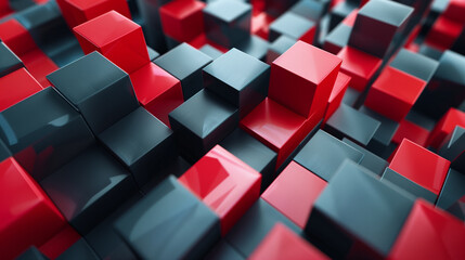 3d cubes background, wallpaper 