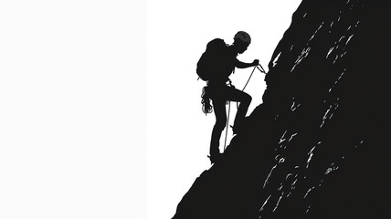 Superb A man climbing mountain Mountain climb icon Hiking icon symbol Mountain climb