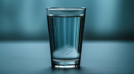 Canvas Print - glass of water