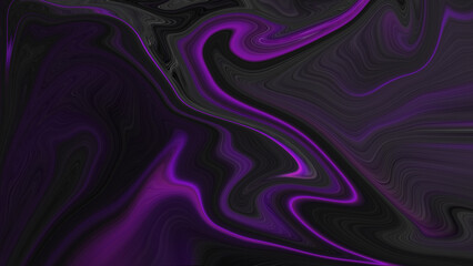 Wall Mural - 4K Abstract puple background of colorful liquid liner. Abstract texture of liquid acrylic.
