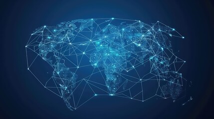 Technology Network Background, Generative AI