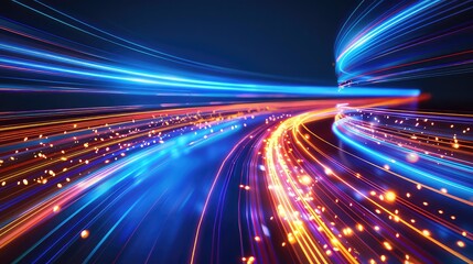 Technology Network Background, Generative AI