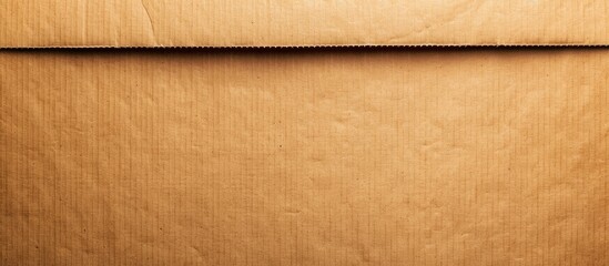 Aufkleber - Brown cardboard sheet carton for design decor with copy space image.