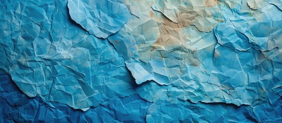 Poster - Background of recycled Japanese paper texture with copy space image.