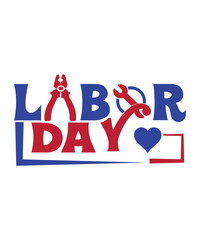 Wall Mural - labor day svg