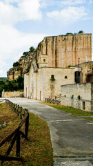 Wall Mural - borgo e gravina di Palagianello, Taranto. Puglia, Italy