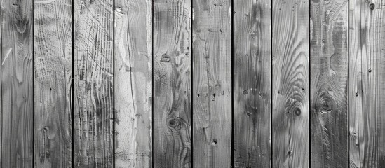 Poster - Close-up vintage grey wood texture with copy space image for interior or exterior design, perfect for kitchen materials.