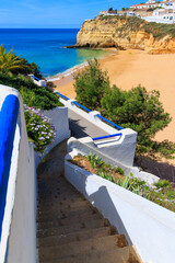 Wall Mural - Stair to going down to beach- travel, vacation,idyllic