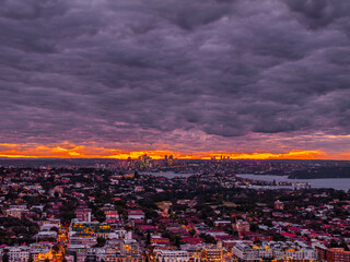 Sydney After Sunset, Twilight lights, Sydney Australia